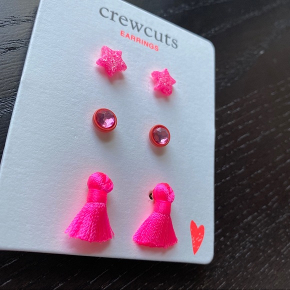 J. Crew neon 3-pack earrings - Picture 3 of 6